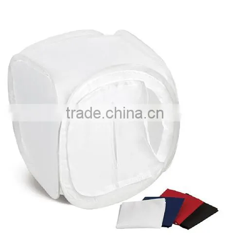 Flexible 80*80CM Photo Studio Shooting Tent Light Softbox Cube Box Kit + 4 Backdrops Quality Choice photo-6