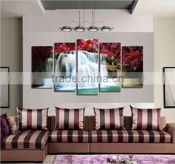 Beautiful Scenery Hanging Glass Wall Painting Most Popular photo-4