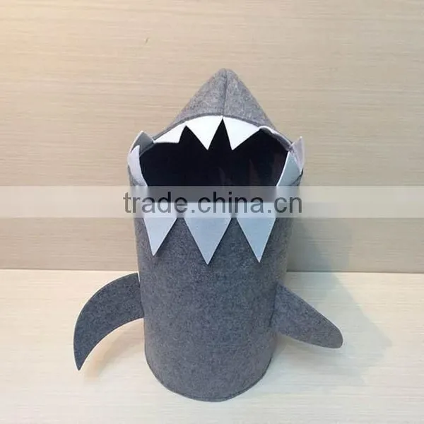 Shark Laundry Hamper/felt Laundry Hamper photo-4