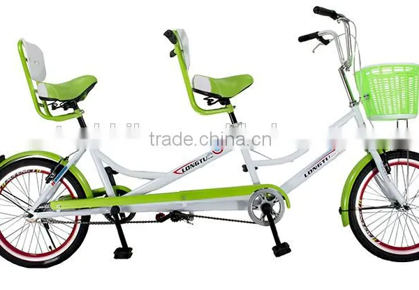 20 Inch Tandem Bike / Single Speed Tandem Bicycle / Aluminum Alloy Bicycle Frames photo-3