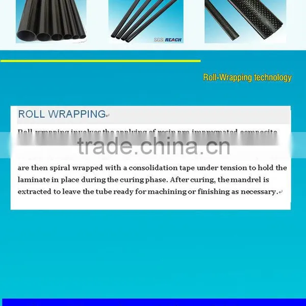 12.8mm Carbon Fiber Tubes, 50% Carbon Fibre Pultrution Pole for Sailing photo-6
