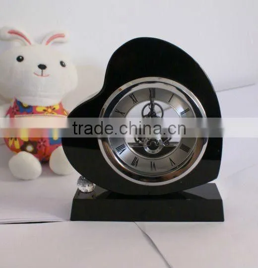 new style best seller crystal heart-shaped Mechanical clocks and watches