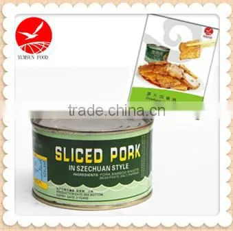 SLICED PORK IN SZECHUAN STYLE CANNED