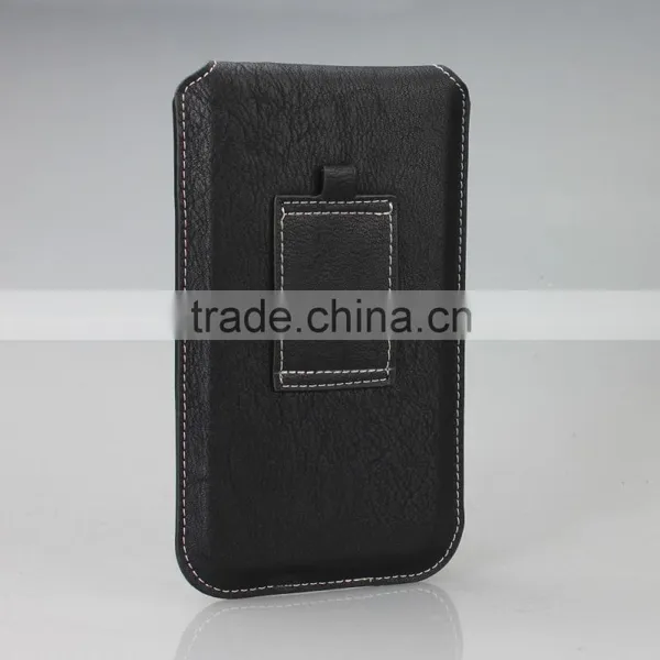 Business Style Cell Phone Pouch With Card Slot for Man photo-2