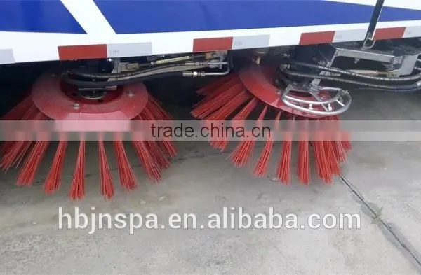 Dongfeng NEW Shape 4cbm Floor Sweeper Truck for Sale photo-3