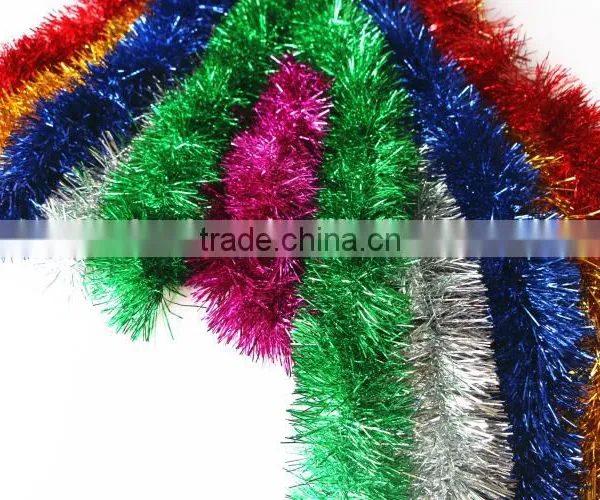 2016 Christmas Decoration Colored Christmas Star Foil Tinsel photo-6