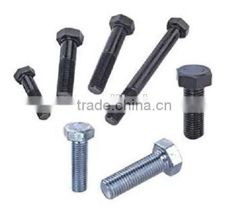 Hex Bolts Fasteners DIN933 DIN931 Low Carbon Steel 4.8 6.8 8.8 photo-6