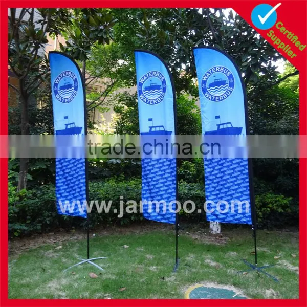 Cheap 110g Knitted Polyester Custom Printing Flags photo-4
