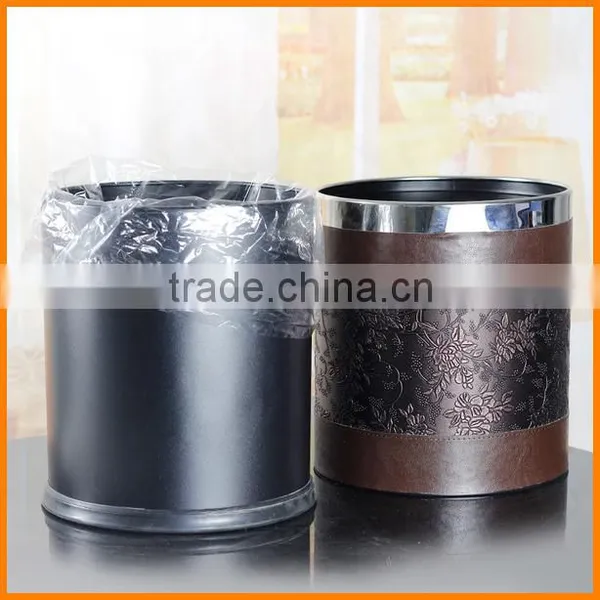 European Creative Cortex Double Household Trash Fashion Retro Patterns Capless Living Room Bedroom Wastebasket / Barrel photo-2