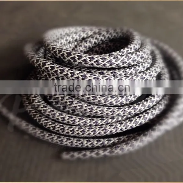 Reflective Round Rope Shoelaces Light Reflected Sneaker Laces photo-3