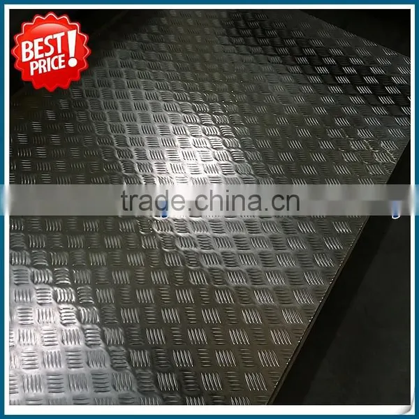Mill Finish 1100 3003 Aluminium Embossed Diamond Sheet photo-3