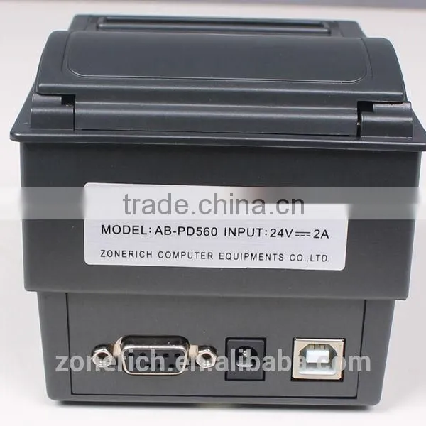 Zonerich Panel Desktop Thermal Receipt Printer AB-PD560 photo-5