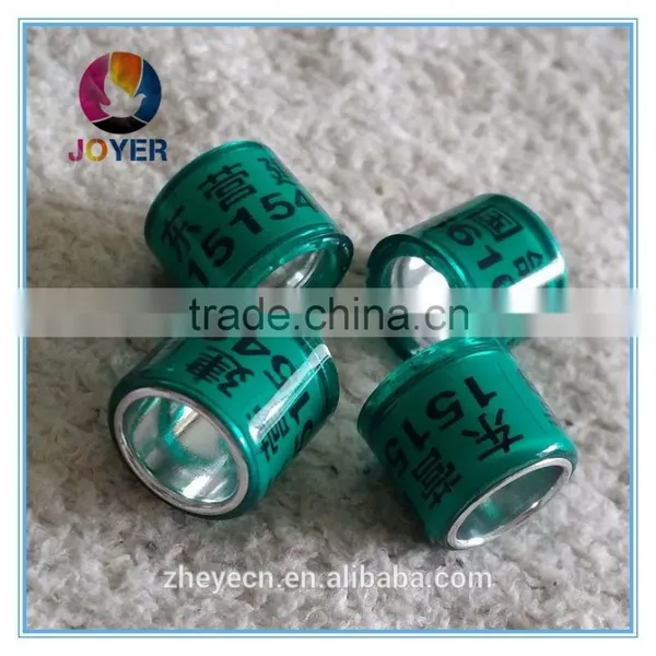 100pc Free Shipping 10mm 2015 Short Pigeon Foot Ring Numbered Band for Pigeons photo-2