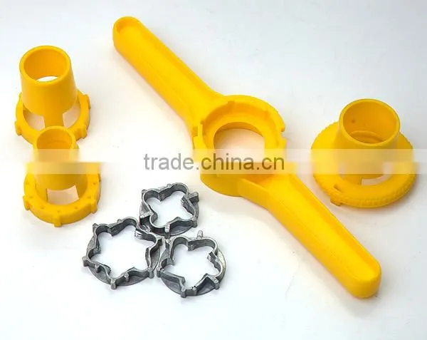 High Efficient Zinc Aalloy Metrial PVC Pipe Threading Tool Set PT06-4 photo-5
