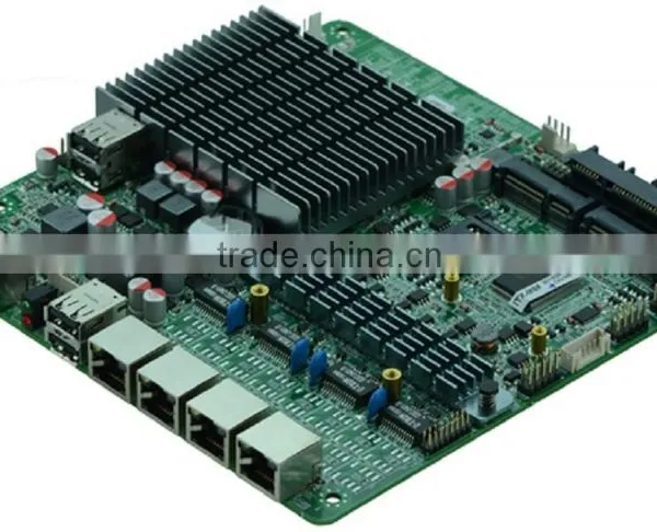 4 Gigabit Bay Trail SOC J1800 MINI ITX 4 LAN Motherboard for Firewall Router photo-3