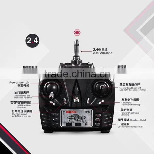 New Product 2.4G 4 Channel 6-axis Camera Drone Remote Control Helicopter Toys Quality Choice photo-4