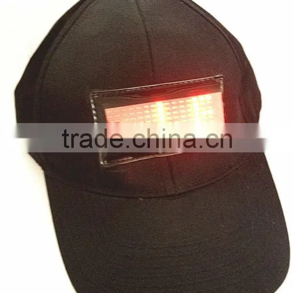 Led Funny Party Scrolling Message Led Hat photo-3