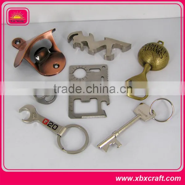 Wholesale Custom Logo Bottle Opener 3d Metal Keyring photo-2