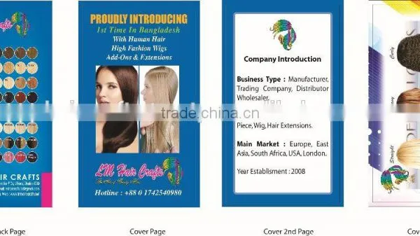 Three Head Machine Made Wefting Hair photo-5