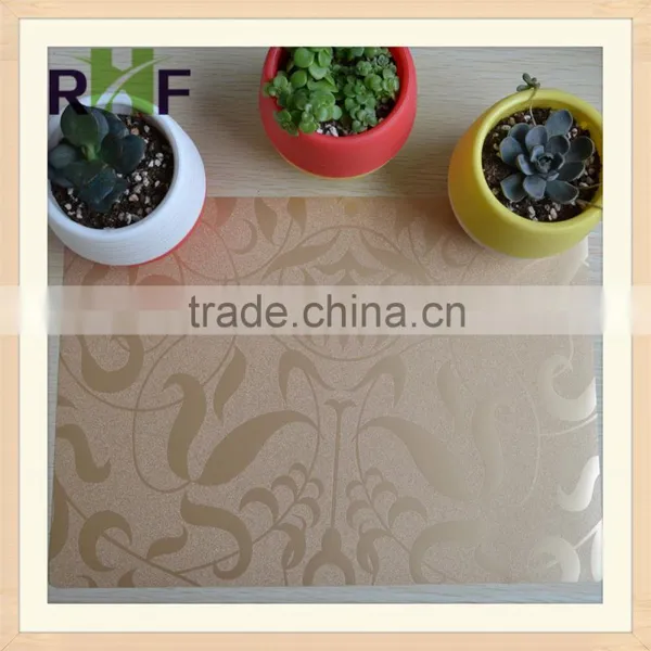 LATEST PRODUCTS-- EMBOSSED HPL/MDF SPECIAL FLOWER photo-5