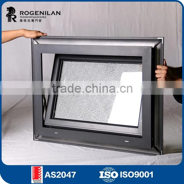 ROGENILAN 45 Series Decorative Window Awning New Design Aluminum Window photo-3