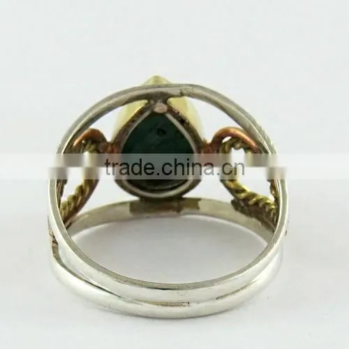 Perfect Malachite ! Bezel Setting 925 Sterling Silver Ring, Silver Jewellery Wholesaler, Silver Jewellery photo-4