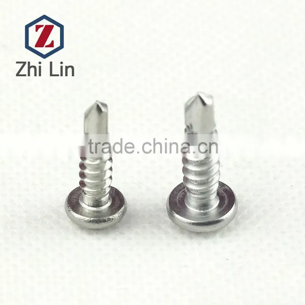 Stainless Steel Cross Pan Head Self Drilling Screws SUS410 304 photo-6