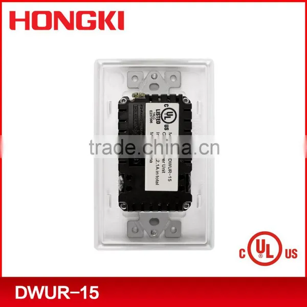 UL CUL Listed 120V 15A 60HZ USB Wall Socket photo-4