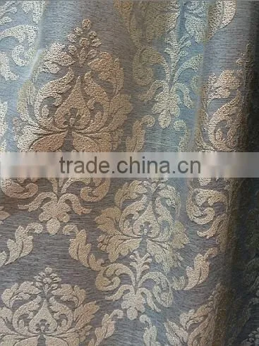 New Arrival In 2016 The Latest Version Big Flower Design Jacquard Curtain