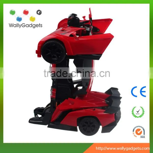 Intelligent Shifting Robot Hobby 2.4G RC Distortion Deformation Stunt Cars Remote Robot Car Toys Transform photo-5