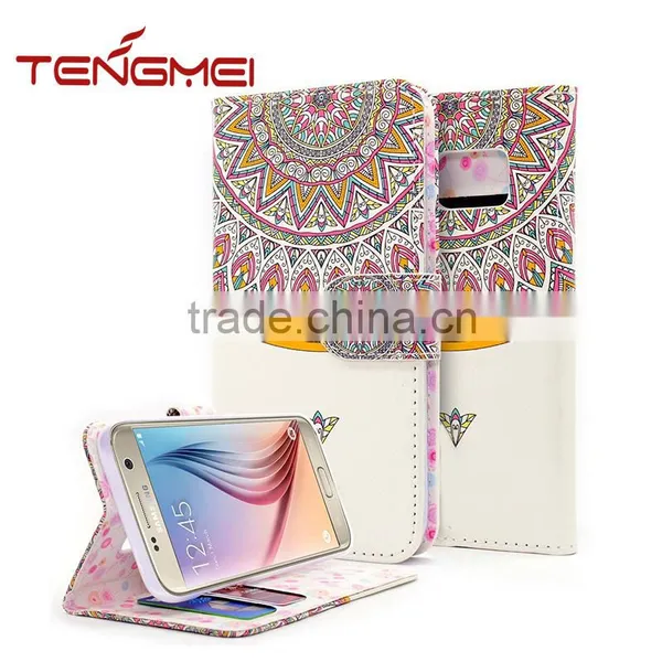 PU Wallet for Galaxy S7 Case,printing Phone Case for Samsung, for Samsung Galaxy S7 Case
