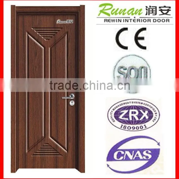 Wood Door With Aluminum Lines photo-5