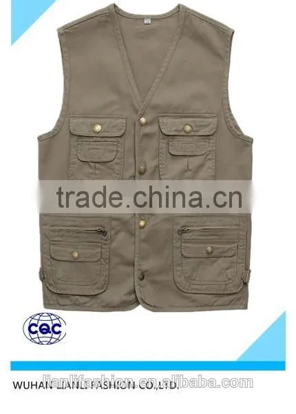 OEM High Quality Causal Warm Vest photo-4