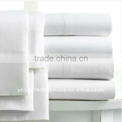 White Cotton Bed Sheet