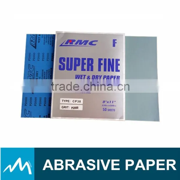 As RMC Waterproof Abrasive Paper