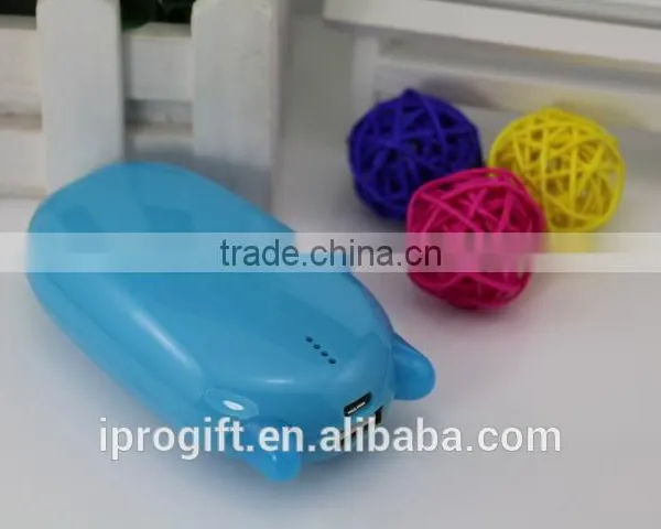 Wholesale Cute Shape Custom Logo Portable Power Bank 6000mAh photo-4