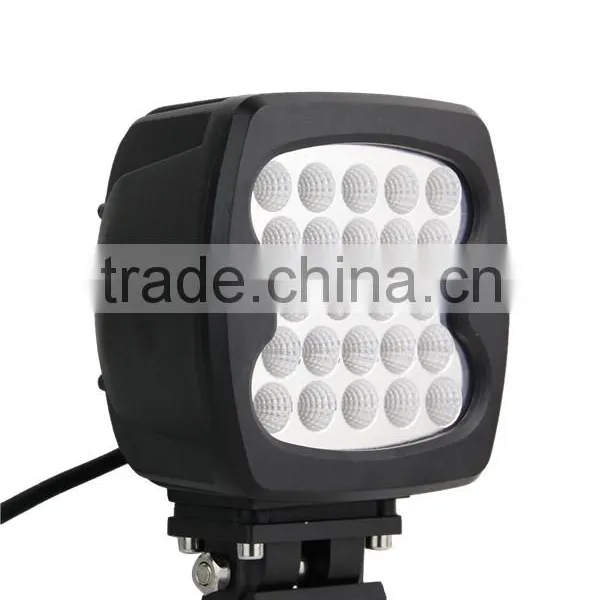 72W REC LED Work Light Spot Flood Beam Voltage 12/24V Waterproof IP67 for Offroda Truck Suv All Cars photo-5