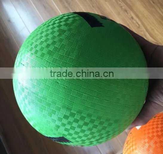 8.5" Rubber Playground Ball With Custom Design photo-5