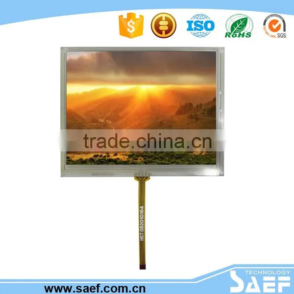 China Popular 5.6 Inch 640*(RGB)*480 VGA TFT LCD Display With Tcon 4 Wire Resistive Touch Screen Panel photo-3