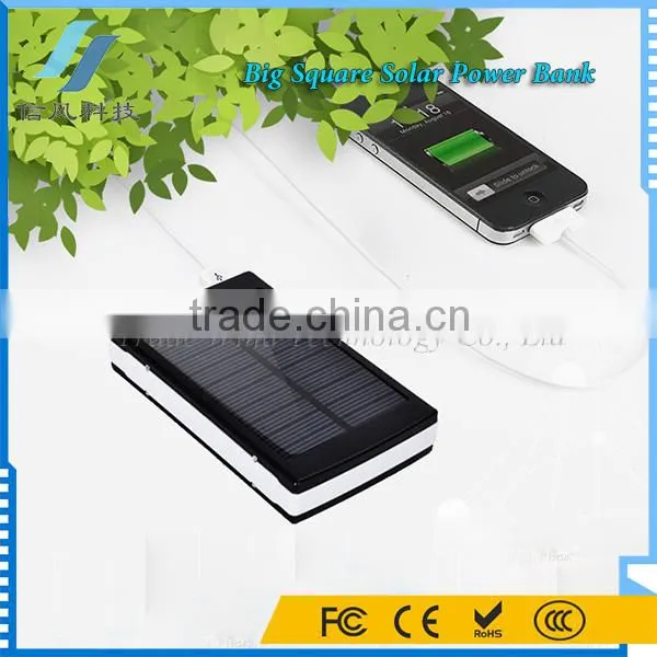 6000mAh Dual USB Solar Charger for Mobile Phone photo-2