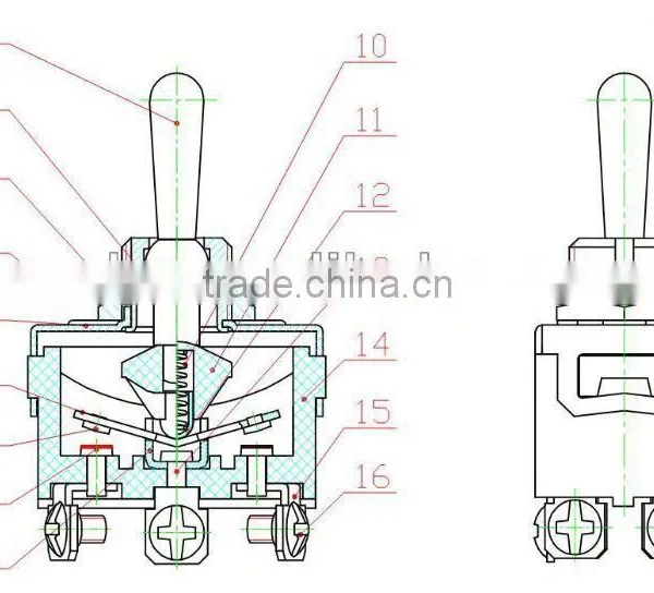 Generator Switch/50A Toggle Switch/generator Switch photo-6