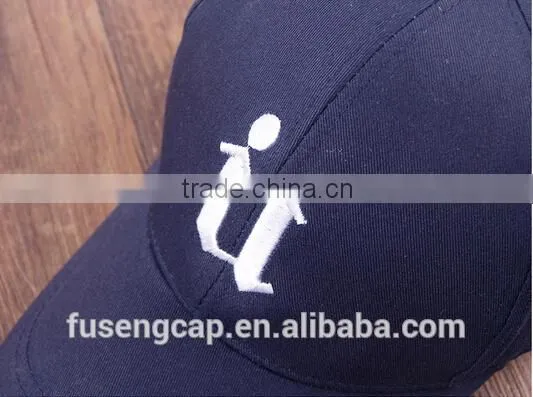 6 Panel Cotton Flat Embroiderd Baseball Cap photo-6