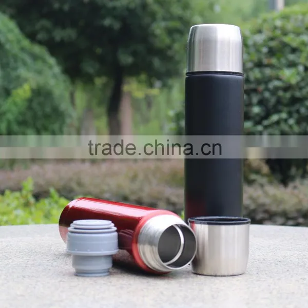 FDA LFGB Stainless Water Bottle, Stainless Steel Thermos, Double Wall Stainless Steel Vacuum Flask photo-2