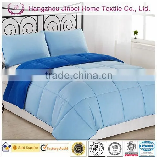Revisible Colors Microfiber Duvet/Down Alternative Quilt/Polyester Comforter photo-4