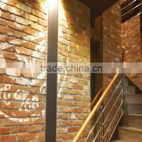 Old Brick of Interior Decorative Movable Wall photo-2