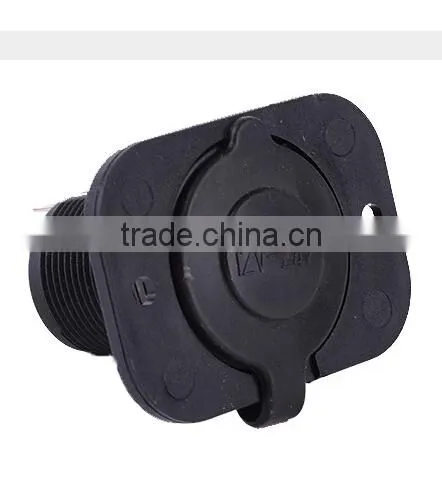 High Quality Waterproof 12v/24v Motorcycle Cigarette Lighter Plug Power Socket photo-2