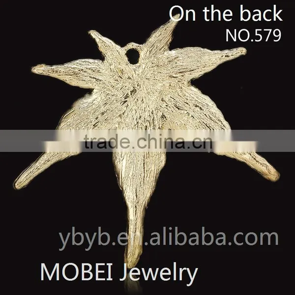 Jewelry Gold Plated Metal Design Custom Pendant photo-5