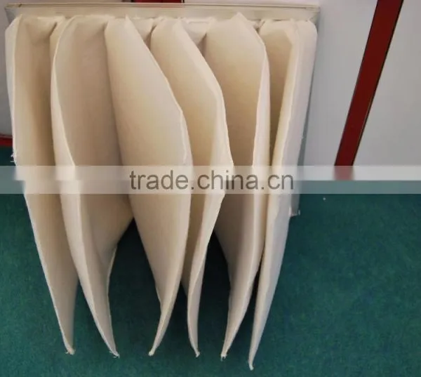 JF High Efficient Synthetic Pocket Filter High Efficiency Hepa Filter H13 photo-6
