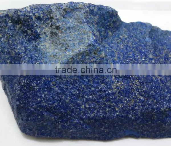 Natural Afghan Lapis Lazuli Rough Gemstone With Rare Golden Matrix Opaque Blue Color Good Quality photo-3