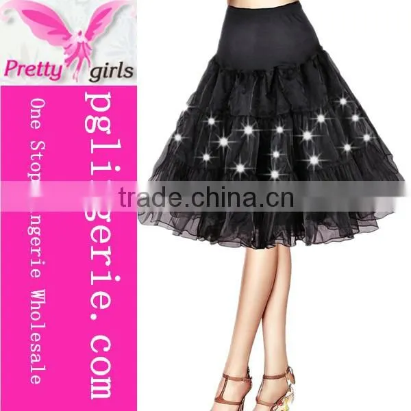 Wholesale Ladies Latest Skirt Design Pictures,fancy Skirt Top Designs Led Light Lady Skirt photo-3